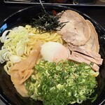 東京油組総本店 - 油そば（W盛り）スペシャルトッピングB