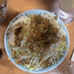 立川マシマシ ロイヤルスープ - 「中ラーメン」(300g)1000円