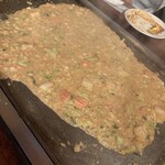 お好み焼き・鉄板焼き だるま - 明太もちチーズもんじゃ