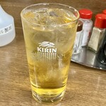 食事処 かずき - 緑茶ハイ400円