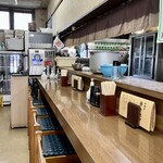 食事処 かずき - カウンター席