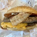 バーガーキング  - ベーコンダブルビッグマウスバーガー