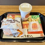 バーガーキング  - ベーコンダブルビッグマウスバーガーセット