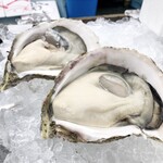 ヤマサ水産 総本店 - 岩牡蠣　900円/個　新鮮＆デカい!!