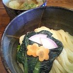 東京うどん 一将 - 肉もりねぎみぞれ（大）￥1,000