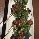 いっちゃが - 赤鶏ももねぎ味噌串