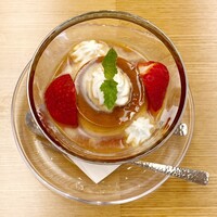 清和荘 - 堅めのプリン