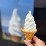 展望テラス - ◯長門牧場ソフトクリーム¥450
(お会計は現金のみ）