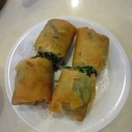 LEGEND SEAFOOD RESTAURANT - 2012年の海老ニラ入り春巻き＄3.55
