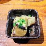 大衆酒場 藤沢ホルモン - 小鉢（茄子ポン酢）