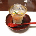 季節料理　なかしま - 鱧とトマトジュース