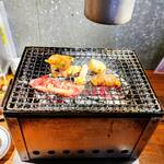 大衆酒場 藤沢ホルモン - 七輪（1）