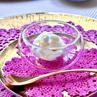 SALONE TOKYO - 茹でタコ 2018シチリア　アサリのムースとオレンジオイルを和えて　