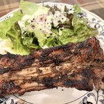 再度山荘 - 自家製スペアリブ・大