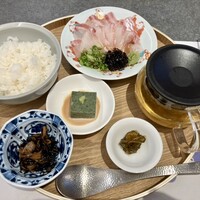 THE WASHIN by 上越やすだ - 鯛茶漬け　鯛も美味しい。胡麻誰もちょうどいい濃厚さ！
