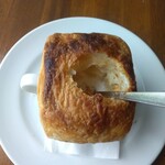 イタリア食堂 ピエーノ ディ ソーレ - 料理写真:カップスープのキノコ風(毎日限定10食)
季節替わりのスープをカップに注ぎ、パイで焼き上げますバターの香りが香ばしく最高(^o^)丿　