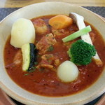 ポトフ - 濃厚美味しいトマトスープでした（２０１４年７月）。
