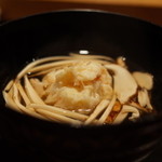 虎白 - お椀 毛蟹真丈 山口県産早松茸 2014.8.2x