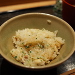 虎白 - お食事 のど黒の炊込みご飯 2014.8.2x