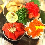 ごく天 - 魚卵盛り合わせ