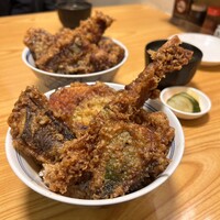北新地 天富 - 奥は穴子天丼