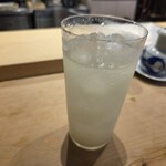 すしやのたい悟 - ノンアルコール柚子サワー