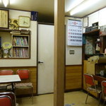 宇佐美食堂 - 内装は、なんというか、昭和のまんま。