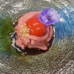 Yakiniku 真 - 和牛タンブリアンユッケ