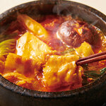 村さ来 - 石焼き旨辛豚キムチ鍋