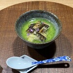 301847585 - 1. ◎焼き穴子のロワイヤルきゅうり餡