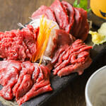 馬の串ん - 料理写真:4点盛り