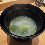 すしやのたい悟 - 味噌汁