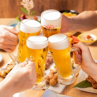 豊富なドリンクメニュー