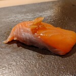 はっこく - 桜鱒（玉葱醤油）