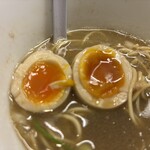 のじじ - いいでしょう　煮卵　いい感じの半熟煮卵