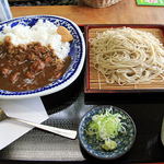 そばグルメ花咲 - カレー＆もり蕎麦