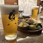 酒場 テンノスケ - 生ビール