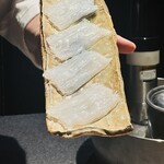 鮨shizuku 西天満 - アオリイカの細切り