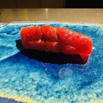 鮨shizuku 西天満 - 漬けマグロ