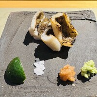 鮨shizuku 西天満 - 穴子の一夜干し(絶品)