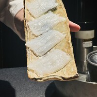 鮨shizuku 西天満 - アオリイカの細切り