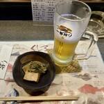 鴨とり権兵衛 - 先ずはビールで
