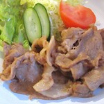 クリーク  - 豚しょうが焼き