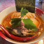 ハイデン.コッコFACTORY ら-めん凛々 - 凛々しい地鶏中華そば