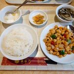 中華料理福臨門 - 小貝柱のピリ辛炒め900円