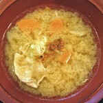 新潟かつ一 - 豚汁