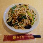 中華料理福臨門 - 豚肉細切りかた焼きそば850円