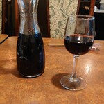 洋食家ロンシャン - 赤ワイン(デキャンタ)