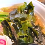 秋刀鮪だし 宣久 - 生ワカメ