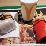 マクドナルド - 料理写真:倍ダブチ。意外と小さいな